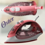 Ferro de Passar a Vapor Oster, Aeroceramic, Base Cerâmica, 110V, Vermelho, 1200W, GCSTBS5053 na Amazon