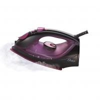 Ferro De Passar A Vapor Oster Cerâmica, 220V, Preto/Roxo, 1600W, GCSTBS5956 na Amazon