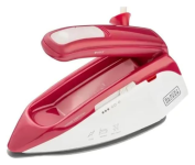 Ferro de Passar Roupa à Vapor Portátil, Com Base Antiaderente, Alça Dobrável e Bolsa de Transporte, BLACK+DECKER na Amazon