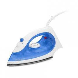 Ferro de Passar Seco e a Vapor Azul Base Antiaderente 127V Multilaser - HO037 na Multi