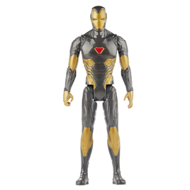 Figura Articulada Titan Heroes Disney Marvel Iron Man Black Suit - Hasbro na Ri Happy
