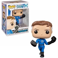 Figura Colecionável Disney Marvel Sr Fantástico Do Quarteto Fantástico - Funko POP na Ri Happy