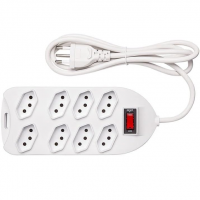 Filtro De Linha Com 8 Tomadas EPE 1008+ Branco Intelbras na Amazon
