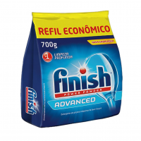 Finish Advanced Detergente Para Lava Louças Em Pó, Limpeza Profunda, Refil 700g na Amazon