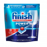 Finish Powerball Detergente Para Lava Louças Em Tabletes E Secante, 13 Tabletes na Amazon