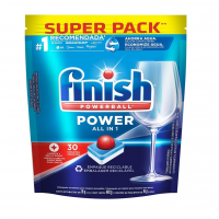Finish Powerball Detergente Para Lava Louças, Tabletes Com Secante, 30 Tabletes na Amazon
