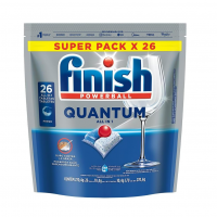 Finish Quantum All In 1 Detergente Para Lava Louças Em Tabletes 26 Unidades na Amazon
