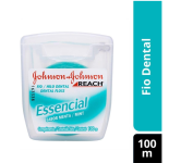 Fio Dental Essencial Menta, Johnson’s Reach – 100m na Amazon