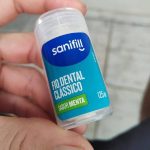 Fio Dental Sanifill Clássico Sabor Mental 125 Metros na Amazon