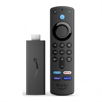 Fire TV Stick Com Controle Remoto Por Voz Com Alexa Streaming Em Full HD Preto na Girafa