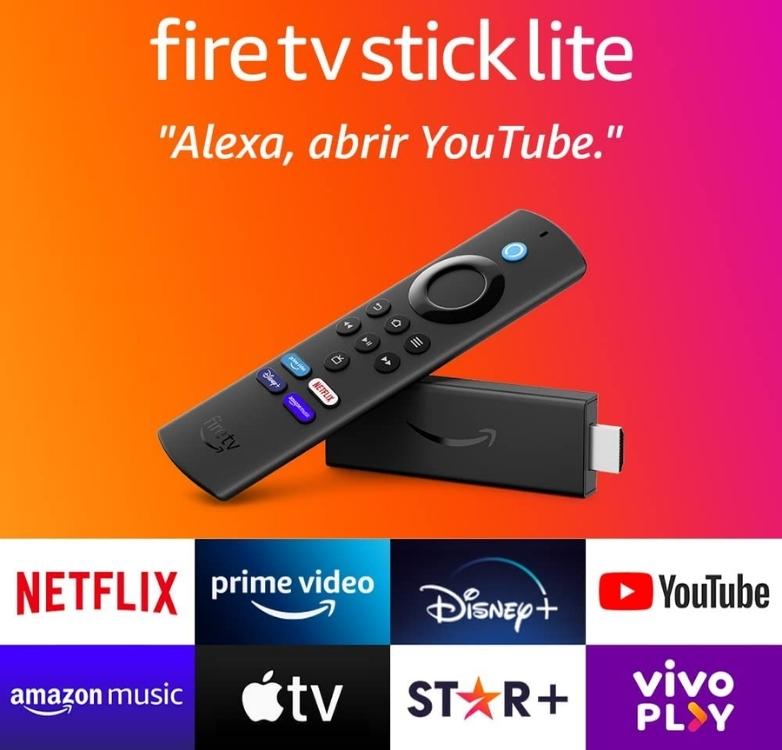 Fire TV Stick Lite | Streaming em Full HD com Alexa | Com Controle Remoto Lite por Voz com Alexa (sem controles de TV) na Amazon
