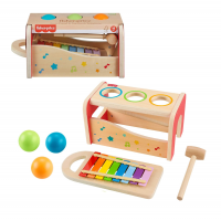 Fisher-Price Brinquedo Para Bebês Mesa De Atividades Surpresa De Madeira Para Crianças A Partir De 18 Meses na Amazon