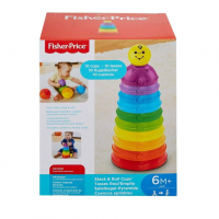 Fisher-Price Brinquedo Para Bebês Potinhos Empilhar & Rolar Para Crianças A Partir De 6 Meses na Amazon