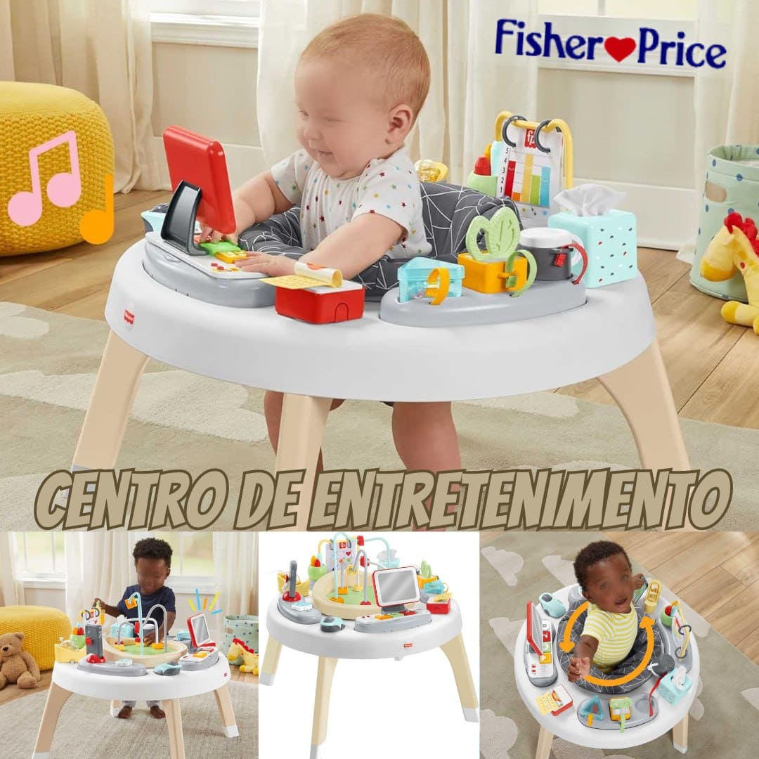 Fisher Price Fisher-Price Centro De Entretenimento Home Office Bebês Brinquedo Educativo na Amazon