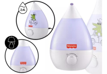 Fisher-Price HC115 – Umidificador de Ar Ultrassônico, Branco na Amazon