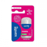 Fita Dental Sanifill Sabor Menta 100 Metros, Sanifill na Amazon