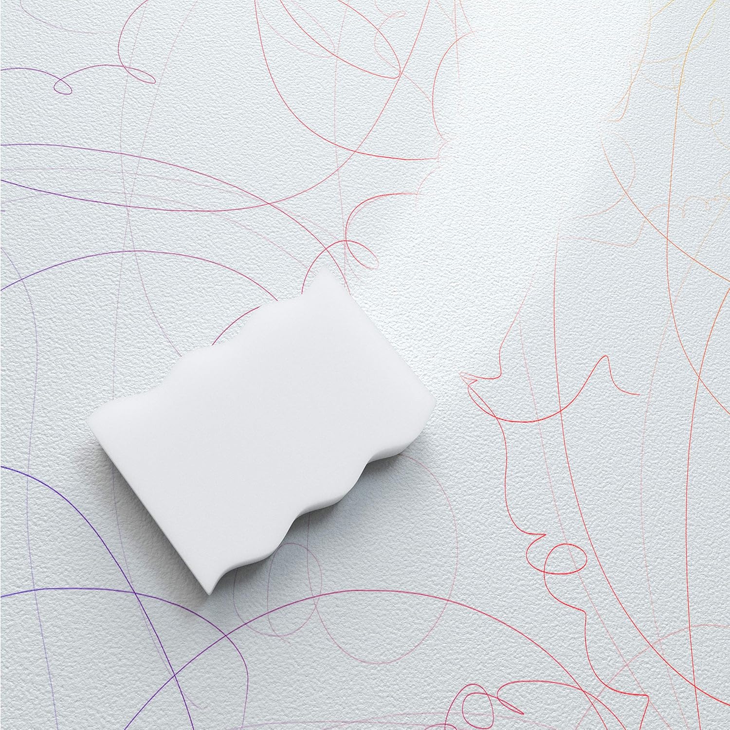 Flash Limp Conjunto Com 3 Esponjas Magia Remove Rabiscos De Lápis De Cor E Giz De Cera Esp7757 Branco na Amazon