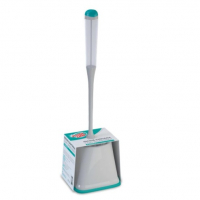 FLASH LIMP, Escova Sanitária Com Dispenser E Suporte, Cinza na Amazon