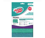 Flash Limp – Pano Microfibra Multiuso com 3 Peças – FLP6742 na Amazon