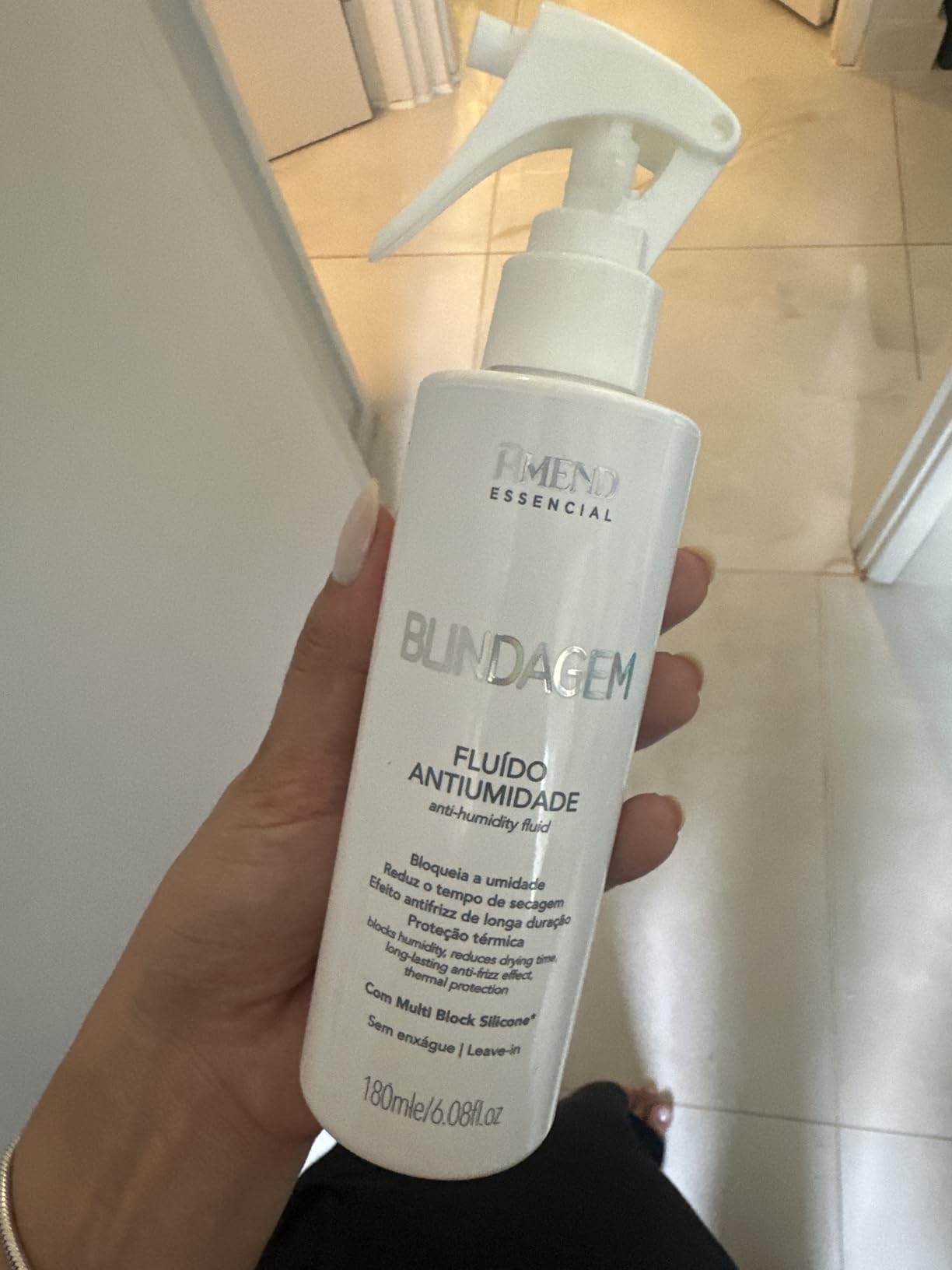 Fluído Antiumidade Amend Blindagem Essencial 180ml na Amazon