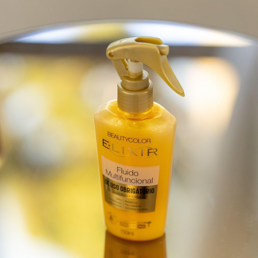 Fluido Multifuncional de Uso Obrigatório E.lixir BEAUTYCOLOR – Máscara Líquida e Leave-in Termoprotetor – 150ml na Amazon
