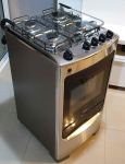 Fogão 4 Bocas Consul Inox Acendimento Automático – CFO4NARUNA na Magazine Luiza