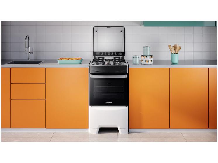 Fogão 4 Bocas Continental Branco – Acendimento Automático FC4IB na Magazine Luiza
