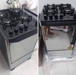 Fogão 4 bocas Dako Magister Style com Mesa de Vidro e Mega Chama – Bivolt na Magazine Luiza