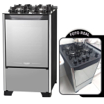 Fogão 4 bocas Dako Magister Style com Mesa de Vidro e Tripla Chama – Bivolt na Amazon