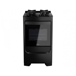 Fogão 4 Bocas Mesa de Vidro Consul Preto - CFO4VAE na Consul