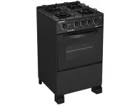 Fogão 4 Bocas Mesa de Vidro Esmaltec Preto – Acendimento Automático Caribe Glass na Magazine Luiza
