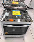 Fogão 5 Bocas Esmaltec Ágata – Acendimento Automático Branco na Magazine Luiza