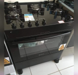 Fogão 5 Bocas Mesa de Vidro Atlas Preto – Acendimento Automático Mônaco Top Glass na Magazine Luiza