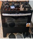 Fogão Atlas 5 Bocas preto Atenas Glass com Acendimento automático – Bivolt – Atlas Eletrodomésticos na Amazon