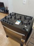 Fogão Atlas 5 Bocas preto Atenas Glass com Acendimento automático – Bivolt – Atlas Eletrodomésticos na Amazon