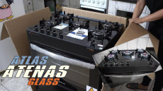 Fogão Atlas 5 Bocas preto Atenas Glass com Acendimento automático – Bivolt na Amazon