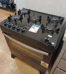 Fogão Atlas 5 Bocas preto Atenas Glass com Acendimento automático – Bivolt na Amazon