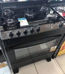 Fogão Atlas 5 Bocas preto Atenas Glass com Acendimento automático – Bivolt na Amazon