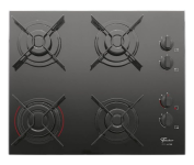 Fogão Cooktop Fischer 4Q Fit Line Gás Mesa Vidro Preto Bivolt na Amazon