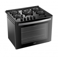 Fogão De Embutir 5 Bocas Preto Com Mesa De Vidro Dako Supreme Bivolt na Amazon