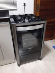 Fogão de Piso 4Q GRAND CHEFF Gás Silver BIVOLT na Amazon