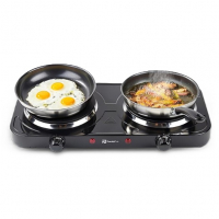 Fogão Elétrico Portátil Cooktop De Mesa 2 Bocas Panda Plus 220V Preto 2000W na Amazon