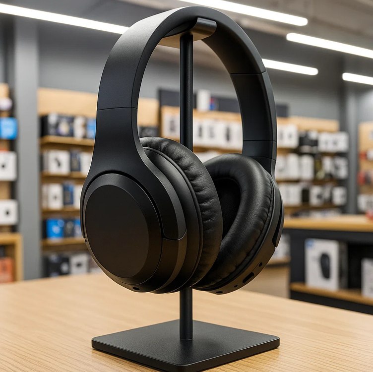 Fone De Ouvido Bluetooth 5.3 Headphone Sem Fio Fone Corrida Academia Com Cancelamento de Ruído On-ear Dobrável Qualidade PREMIUM (Preto) na Amazon