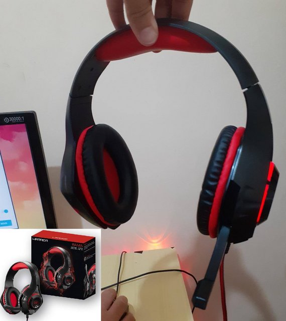 Fone De Ouvido Headset Gamer Com Led Warrior – Ph219 na Amazon
