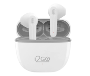 Fone De Ouvido I2GO, TWS, Bluetooth, 20 Horas totais de Bateria, ENC, Air Sound Go 2.0, Branco, i2GO PRO na Amazon