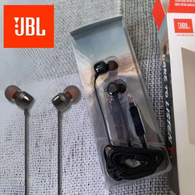 Fone de Ouvido JBL Tune 110 Intra-Auricular Preto – ‎JBLT110BLK na Amazon