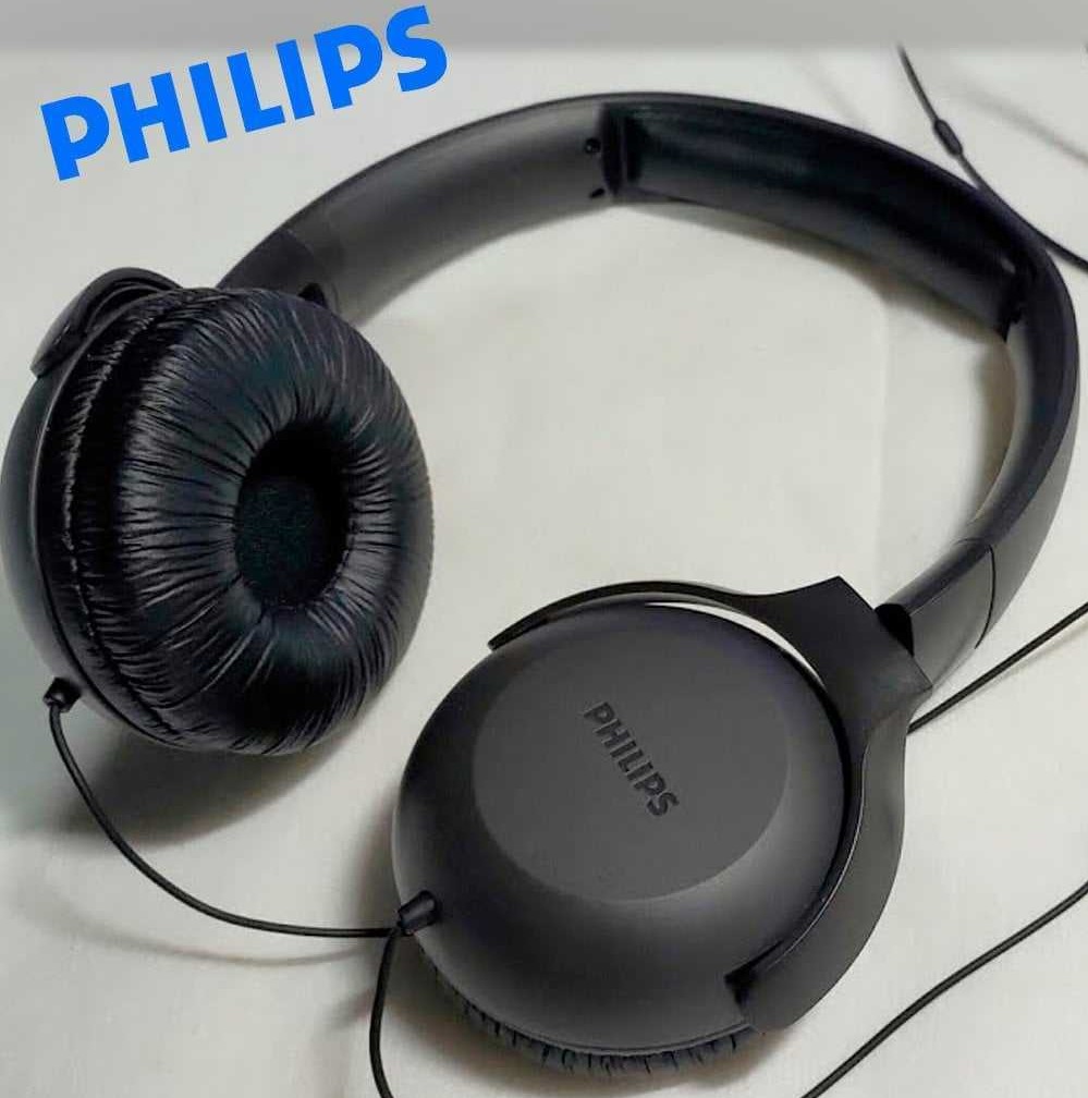 Fone de Ouvido Philips com Microfone - TAUH201BK/00, Preto na Casas Bahia