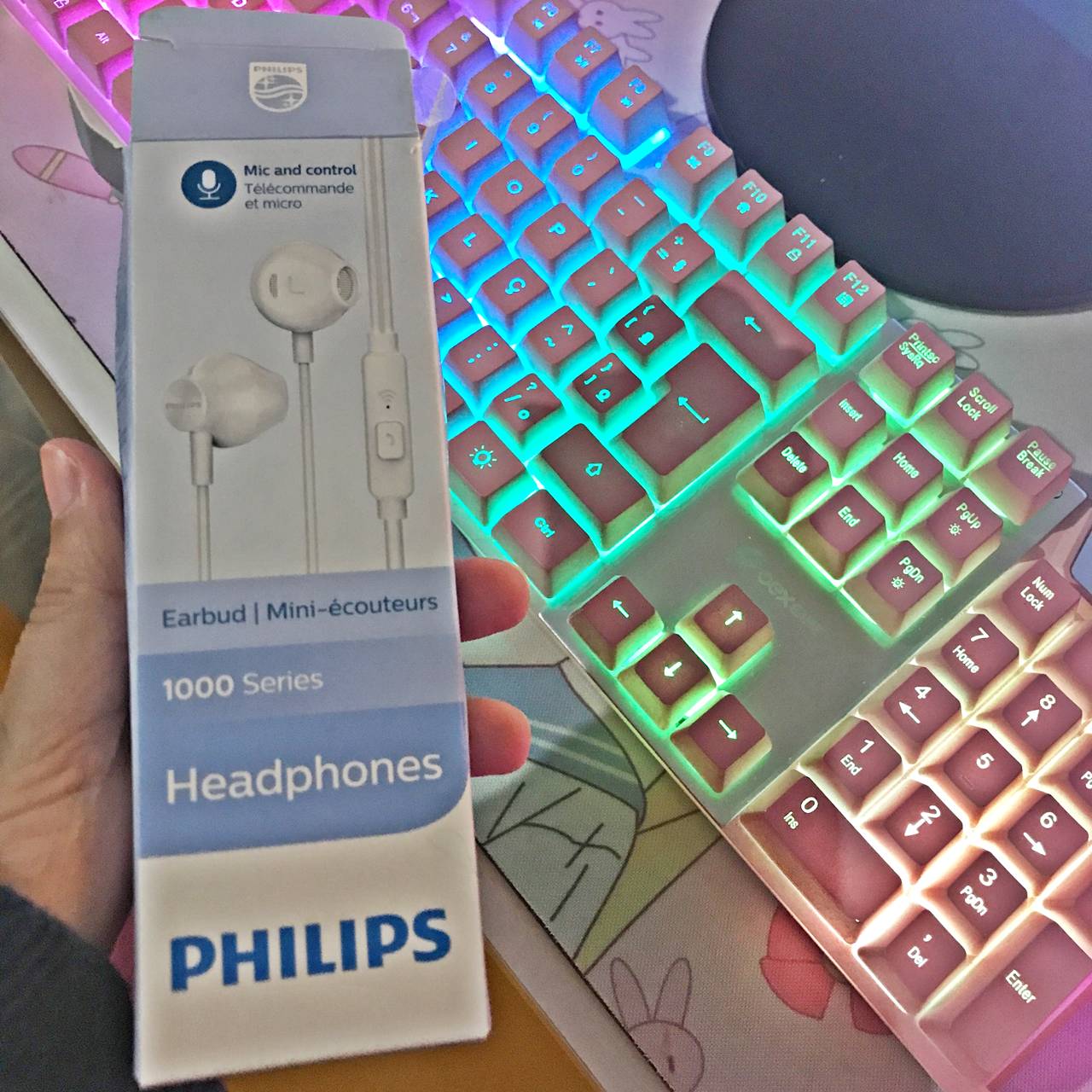 Fone de Ouvido Philips com Microfone – Branco na Amazon