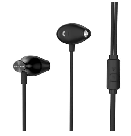 Fone de Ouvido Philips com Microfone – Preto na Amazon