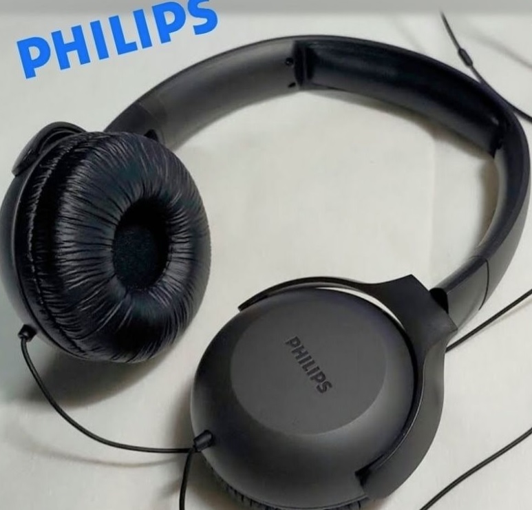 Fone de Ouvido Philips com Microfone – TAUH201BK/00, Preto na Casas Bahia